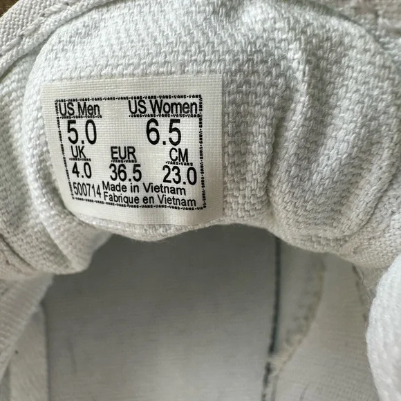 White Platform Sneakers - Picture 14 of 15